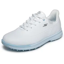 SKECHERS Damen Jasmine 2 Gf Turnschuhe, White/Blue, 36.5 EU