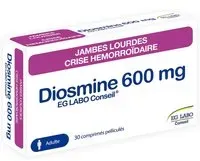 Diosmine EG LABO Conseil® 600 mg Comprimé(S) 30 pc(s)