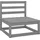 vidaXL Garten-Lounge-Set 9-tlg. grau Kiefer