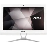 MSI Pro 20EXTS 8GL-052XEU 50 cm (19,5 Zoll) All-in-One Desktop-PC (Intel Pentium N5000, 8GB DDR4, 256 GB SSD, DVD Super-Multi-Brenner, Single-Touch Touchscreen) weiß