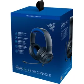 Razer Kraken X  schwarz/blau