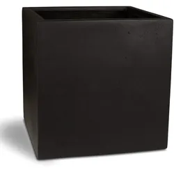 Polystone Pflanzwürfel - glatte Oberfläche 50 cm anthrazit