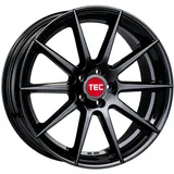 tec-speedwheels GT 7 9,5 x 19 5 x 120 ET38 Schwarz Glänzend
