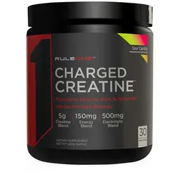Rule1 Charged Creatin (240 g, Saure Süßigkeiten)