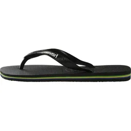 havaianas Brasil Logo Schwarz 43