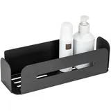 Wenko Turbo-Loc® Wandablage Bivio Black matt, - Schwarz