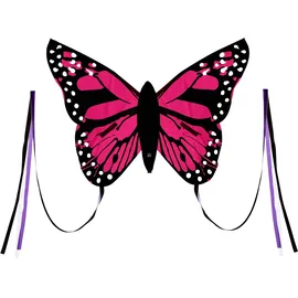 Wolkenstürmer Kinderdrachen Bella Butterfly (pink), Einleinerdrachen - flugfertig inkl. Schnur