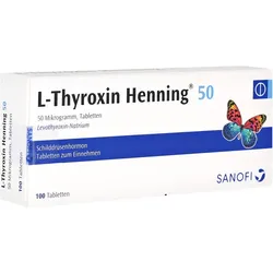 L-thyroxin 50 Henning Tabletten 100 St