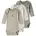 Kid s Body L/S 3-Pack Alltagsunterwäsche Gr 50 grau