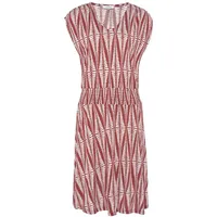LASCANA Jerseykleid Sommerkleid Rot 34