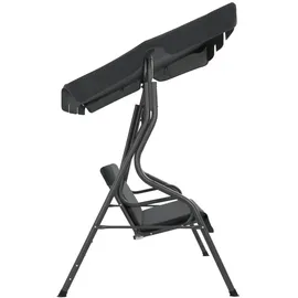 vidaXL Hollywoodschaukel Cremeweiß 3-Sitzer