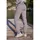 VIVANCE Trekkinghose Cargo Jeans Optik Grau 40