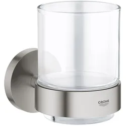 GROHE Start Glas mit Halter, Accessoires, supersteel