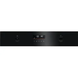 AEG 5000 SurroundCook® / Einbaubackofen / Pyrolytische Selbstreinigung / Schwarz BPK53516XB
