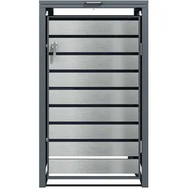 Phoenix Mülltonneneinhausung »GB1168« Einzelbox Silber