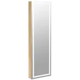 vidaXL Spiegel-Schmuckschrank mit LED-Beleuchtung Wandmontage