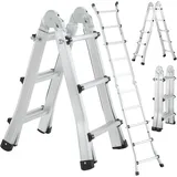 Masko Cecaylie Mehrzweckleiter 4 x 5 Sprossen