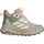 adidas Terrex Anylander Leather Mid Climaproof Wanderschuhe - Wonder Alumina / Off White / Halo Green - EU 38 2/3