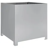 vidaXL Pflanzkübel 50 x 50 x 50 cm Verzinkter Stahl
