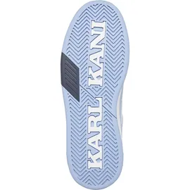 Karl Kani 89 2K Herren Weiß/Hellblau 42,5