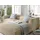 lisa design Ela– Ecksofa rechts – 4-sitzer – moderner Stil Beige