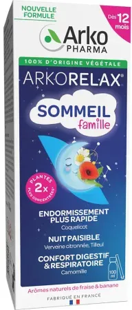 Arkorelax Schlaf Familie Ab 1 Jahr 100ml