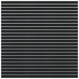OSMO Sichtschutzelement 180 x 179 cm grau Aluminium