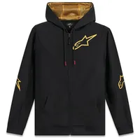 Alpinestars Sessions V3 Kapuzenjacke - Schwarz/Gold XL