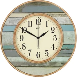 Wanduhr klassisch Funkwanduhr Maritim- Serie: AMS Edition - AMS Modell: 5615