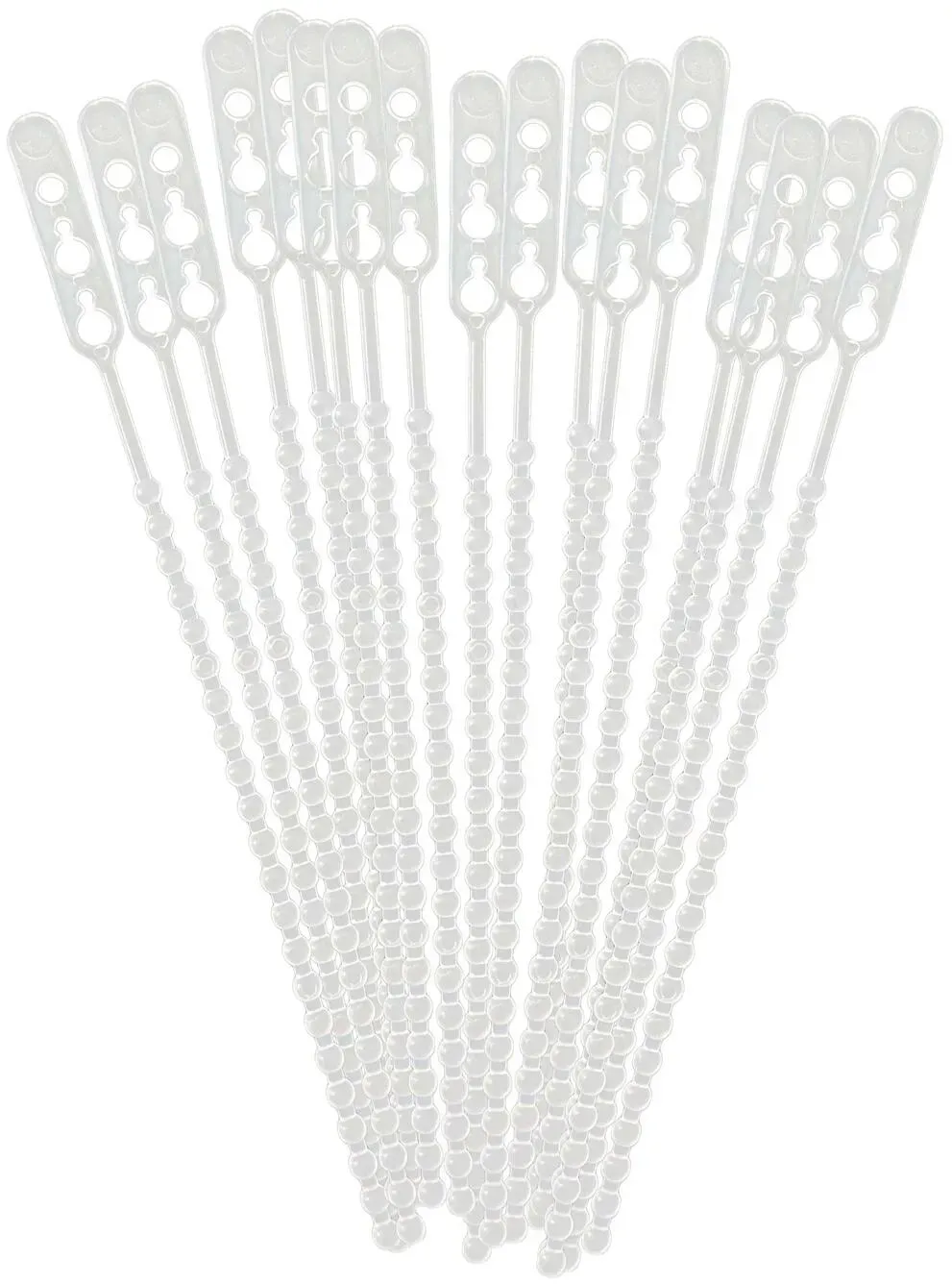 Schnellbinder Blitzbinder Länge 140mm wiederverschließbar natur, 100 Stk.