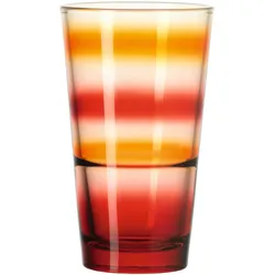 Leonardo Trinkglas EVENT Rot gestreift 240 ml