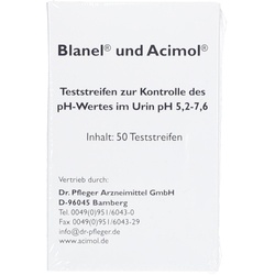 Teststreifenheft zur Urin ph-Wert Bestimmung Teststreifen 50 St 50 St Teststreifen