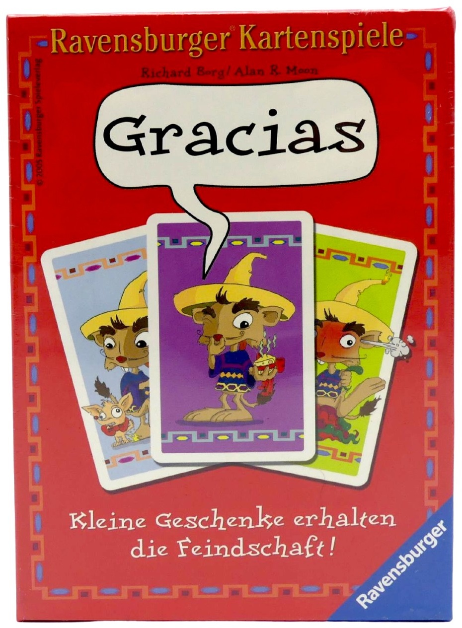 Ravensburger Spiel Danke Gracias 271689 Kartenspiel Gesellschaftsspiel Strate...