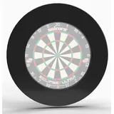 Unicorn Information System Unicorn Professional Heavy Duty Dartboard Surround, schwarz