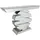 SalesFever Konsolentisch RANCAEKEK 119x80x35,5 cm silber