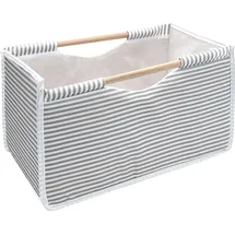 Hti-Living Faltbox Textil 1-tlg. blau-weiß