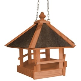 weitere Vogelhaus Pavillon 45 x 45 x 40 cm, braun,