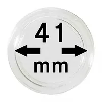 LINDNER Das Original Münzkapseln Innen-Ø 41 mm, 10er-Packung