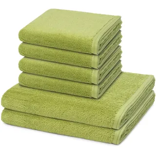 Handtuch-Set (6-teilig) Avocado Grün