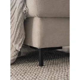 miuform Lofty Lilly - Ecksofa mit Schlaffunktion und Bettkasten Wohnlandschaft Beige