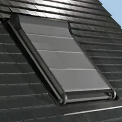 Roto Designo Außenmarkise ZMA R4/R7 ___ 09/11 E_ R703 Größe 09/11, Elektrisch, Anthrazit-Metallic
