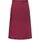 KARLOWSKY BBSS 3 PURE Bistroschürze BASIC mit Tasche, 65% Polyester/35% Baumwolle, Bordeaux, Einheitsgröße