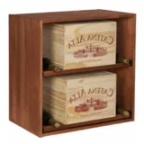 Proregal Weinregal Braun, Holz, Kiefer, Rechteckig, 60x60x30 cm, Wohnzimmer, Regale, Weinregale