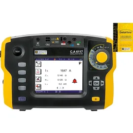 CHAUVIN ARNOUX C.A 6117 + Software Dataview Installationstester-Set VDE-Norm 0100, 0105, 0413