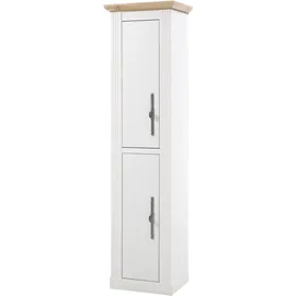 OTTO home WESTMINSTER Stauraumschrank 53 x 203 x 40 cm Weiß