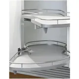 Kesseböhmer Le Mans II Einhängetablare Silber/grau 400 rechts ausschwenkbar, ; silberfarbig/grau