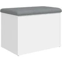 vidaXL Sitzbank Weiß 62 x 42 x 45 cm