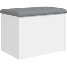 vidaXL Sitzbank Weiß 62 x 42 x 45 cm