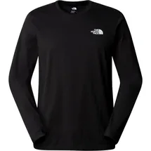 The North Face M L/S Simple Dome Tee tnf black (JK3) Xl