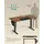 Songmics elektrisch höhenverstellbarer Schreibtisch braun rechteckig, C-Fuß-Gestell schwarz 140,0 x 60,0 cm